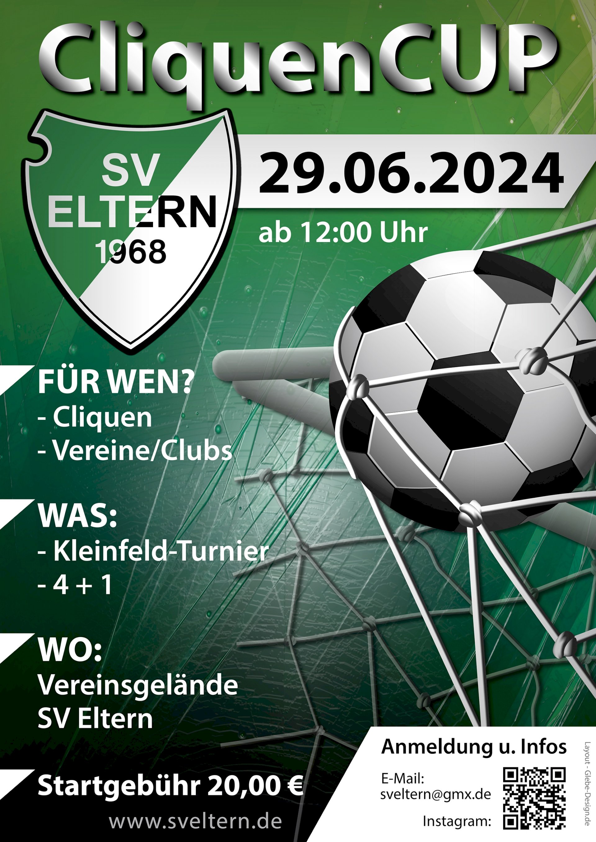 Plakat Cliquencup 2024